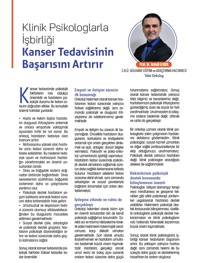 Prof. Dr. İsmail Ertürk